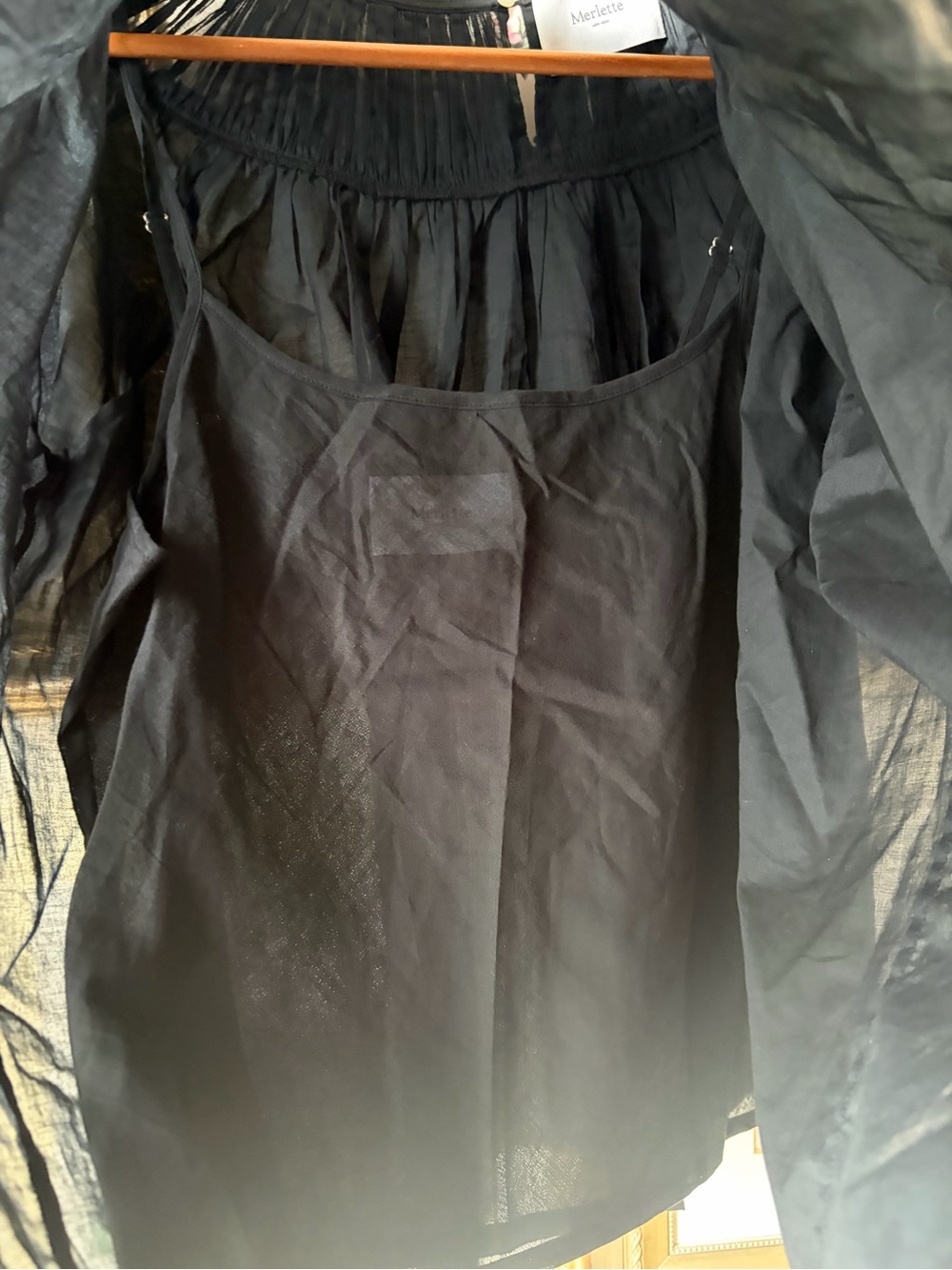 Merlette New York Blouse Black Small - Picture 7 of 7
